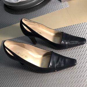 Women Shoes heels leather